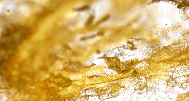 Lüks veya kutlama etkinliği tasarımları için soyut altın parıltı arkaplanı