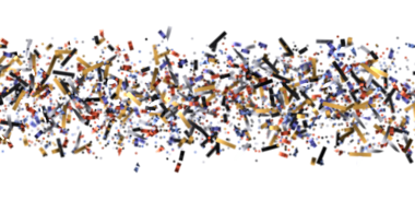 Renkli konfeti soyut arka plan şenlik olayı veya kutlama
