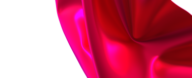 Canlı Kırmızı Saten kumaş dokusu Perdeler ve Parlak Işıklar