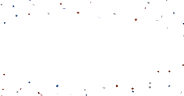 Soyut yıldız konfeti geçmişi, vatansever kutlama kavramı..