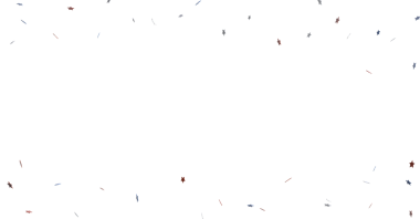 Beyaz, şenlikli tasarım üzerine soyut yıldız ve çizgi konfeti arka planı