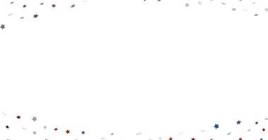 Kırmızı Beyaz ve Mavi Yıldızlar Soyut Arkaplan Çerçevesi