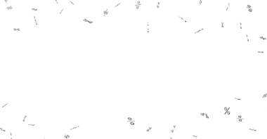 Beyaz Arkaplana Dağılmış Soyut Yüzde Sembolleri: Mali Konsept