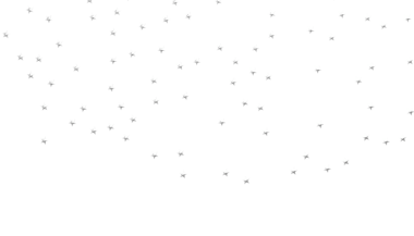 Tasarım ve dekor için beyaz arkaplanda izole edilmiş minimalist dağınık yıldızlar.