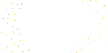 Kutlama ve Neşe İçin Beyaz Arkaplanda Altın Yıldız Konfeti