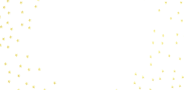 Kutlama tasarımı için beyaz arka planda altın yıldız konfetisi
