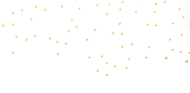 Beyaz Arkaplanda Altın Yıldız Konfeti: Kutlama ve Zarafet