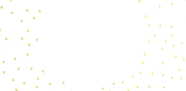 Beyaz Arkaplanda Altın Yıldız Konfeti: Kutlama ve Dekor