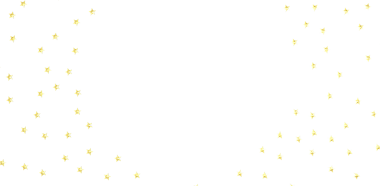 Dekorasyon ve Tasarım için Beyaz Arkaplanda Parlayan Altın Yıldızlar