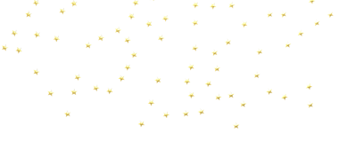 Kutlamalar ve Dekor İçin Beyaz Arkaplanda Altın Yıldız Konfeti
