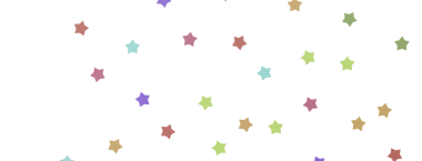 Kutlama için Beyaz Arkaplanda Renkli Dağılmış Yıldız Konfeti