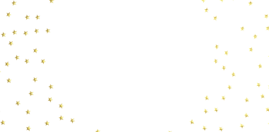 Beyaz Arkaplanda Altın Yıldız Konfeti: Kutlama Dekorasyonu