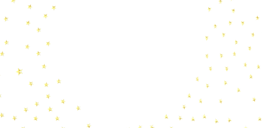 Şenlik Tasarımları ve Kutlamaları İçin Beyaz Arkaplanda Parlayan Altın Yıldızlar