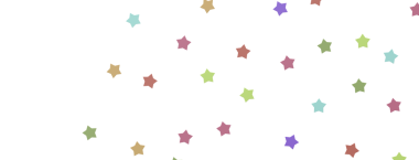Kutlamalar ve neşe için renkli yıldız arka plan şenlik tasarımı