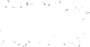 Beyaz arkaplanda kayan yüzdeler: Finans, ekonomi ve kâr kavramları.