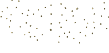 Beyaz Arkaplanda Altın Yıldız Konfeti: Kutlama ve Neşe