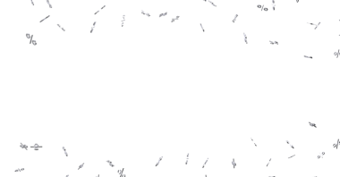 Beyaz Arkaplanda Yüzde Sembolleri Soyut Tasarım.