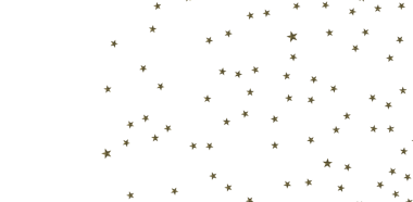 Beyaz Arkaplanda Altın Yıldız Konfeti: Kutlama Kavramı