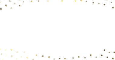 Parlayan Altın Yıldızlar Beyaz Arkaplanda İzole Edilmiş Zarif Düşüyor