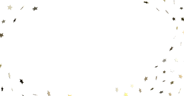 Kutlama şenliği tasarımları için ışıldayan yıldız konfeti arka planı