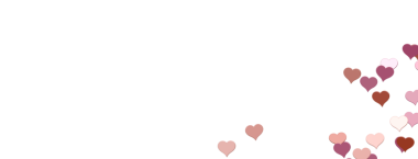 Beyaz Arkaplanda Uçan Kalp Konfeti: Aşkın Kutlanması