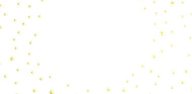 Kutlama için Beyaz Arkaplanda Altın Yıldız Konfeti