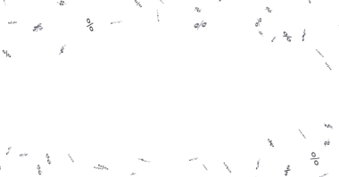 Beyaz Arkaplanda Düşen Soyut Yüzde Sembolleri: İndirim Kavramı