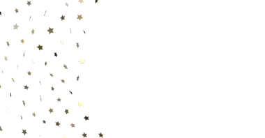 Soyut Altın Yıldızlar Dekorasyon İçin Beyaz Arkaplanda Düşüyor