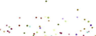 Beyaz Arkaplanda Renkli Yıldız Konfeti: Kutlama Kavramı