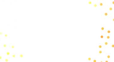 Beyaz arkaplana dağılmış soyut sarı noktalar, minimalist