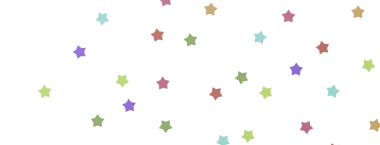 Kutlamalar ve Şenlik Tasarımları için Renkli Yıldız Konfeti Arkaplanı