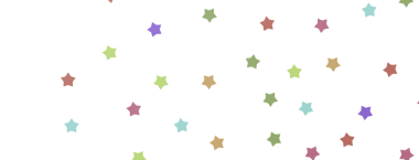 Kutlama ve tatil için renkli yıldız arkaplan tasarımı