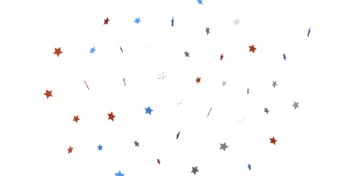 Beyaz Arkaplanda Düşen Yıldızlar, Kutlama ve Neşe