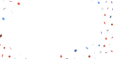 Kırmızı, Beyaz ve Mavi Yıldızların Arkaplanı, Bağımsızlık Günü Kutlaması