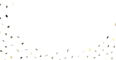 Soyut yıldız konfeti geçmişi beyaz, kutlama için mükemmel..