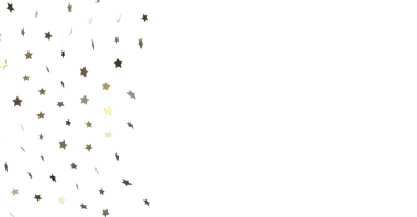 Altın Yıldız Konfeti Kutlama İçin Beyaz Arkaplanda Düşüyor