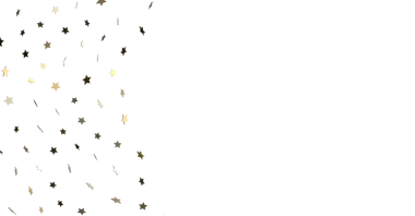 Beyaz Arkaplanda Altın Yıldız Konfeti Soyut Şenlik Kutlaması