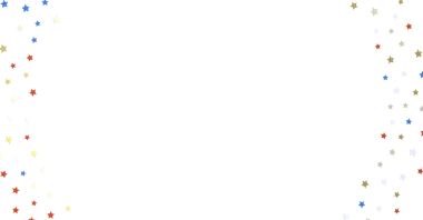 Kutlama ve tasarım elementleri için beyaz üzerine renkli yıldız arkaplanı