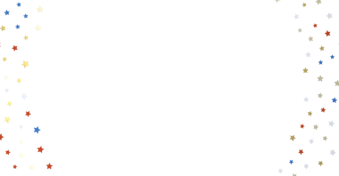 Kutlama tasarımı için mükemmel boş alanı olan renkli yıldız arkaplanı