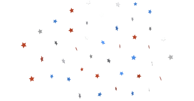 Vatansever Kutlama İçin Kırmızı, Beyaz ve Mavi Yıldızlar Dağıldı