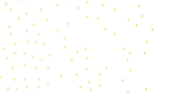 Şık Tasarım İçin Beyaz Arkaplanda Parlayan Altın Yıldızlar