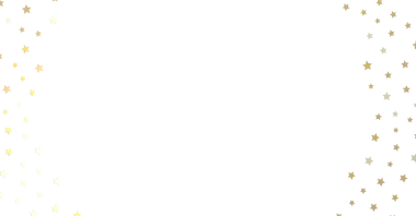 Kutlama Tasarımı İçin Beyaz Arkaplanda Altın Yıldız Konfeti