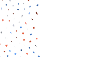 Kırmızı Beyaz Mavi Yıldız Arkaplan Kutlama Tasarımı