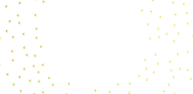 Beyaz arkaplan üzerinde altın yıldızlar soyut tasarım