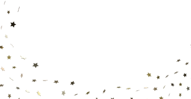 Beyaz Arkaplanda Düşen Soyut Altın Yıldızlar