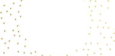 Kutlama için Beyaz Üzerine Altın Yıldız Konfeti Arkaplanı