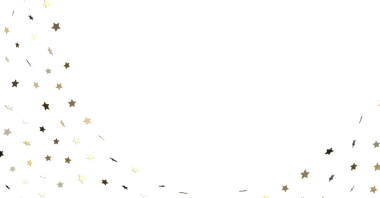 Altın Yıldız Konfeti Kutlamalar İçin Beyaz Arkaplanda Düşüyor