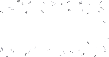 Satış ve Terfi İçin Beyaz Arkaplanda Düşen Soyut Yüzde Sembolleri