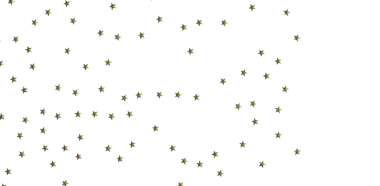 Beyaz Arkaplanda Altın Yıldız Konfeti: Kutlama Kavramı