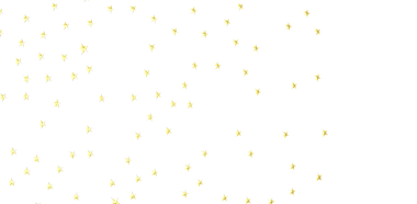 Bayram kutlamaları ya da bayram kutlamaları için beyaz arka planda altın yıldızlar